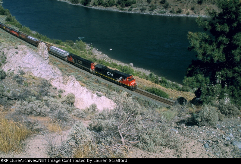 CN 2538 Spences Bridge, BC